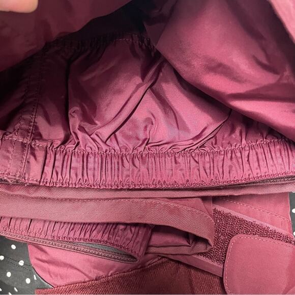 The North Face women’s insulated Freedom snow pants burgundy medium - Picture 4 of 14